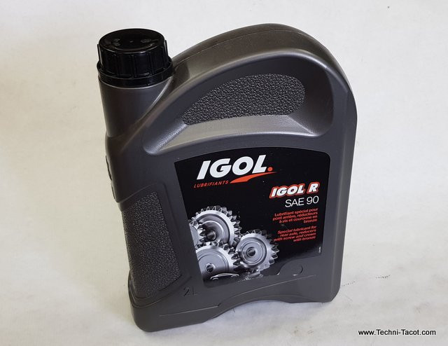 Huile ricin - 2 litres - pont peugeot 203 403 404 SAE 90 GL2